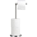 Miniatyrbillede 1 af 5: Rustfrit toiletpapirholder på stativ, ideel til 4 ruller