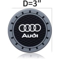 Pikkukuva 5 / 5: Auton mukitelineen alusta Audi A1 A3 RS3 A4 A5 A6 A7 RS7 A8 Q3 Q5 Q7 R8 -sarjaan, liukumaton alusta C