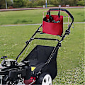 Miniatyrbillede 2 af 4: RED-Græsslåmaskine Organizer Push Bag Mower Have Organizer Opbevaring Lomme Haveværktøj Pung Tilbehør til O
