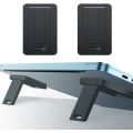 Miniatyrbillede 1 af 5: 2 stk. Mini Usynlig Computer Tastatur Bærbar Stativ Ergonomisk Port