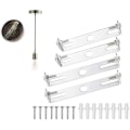 Miniatyrbillede 3 af 5: (55mm)10stk Loftslampe Loftslampe Holder Fastgørelsesbeslag Gro
