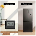 Miniatyrbild 4 av 5: 2-pack Termometer Hygrometer - Hygrometrar, Inomhus Termometrar, Hög Precision, Digitala Termometrar för Inomhus, Vardagsrum, Babyrum