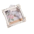 Miniatyrbillede 5 af 5: 11,5 x 11,5 cm assorterede farve billedrammer 3 stk harpiks fotoramme