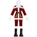 Miniatyrbillede 2 af 4: Julemandskostume til Mænd XXL XL