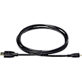 Miniatyrbillede 3 af 4: 2m Micro HDMI til HDMI Fleksibelt Kabel, Sort til Fjernsyn
