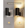Miniatyrbillede 2 af 5: LED Natlampe Stikkontakt, [2 Pak] Varmt lys A