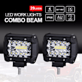 Miniatyrbilde 4 av 5: 2-delt LED-billampe, tre-øye-type, 20 LED eksternt hjelpe