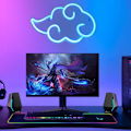 Miniatyrbild 3 av 5: (Rosa) LED Deko, Neon Deko Ljusskylt Bartillbehör, Väggdekor för Jul, Födelsedagsfest, Barnrum, Vardagsrum