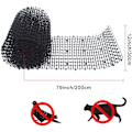 Pikkukuva 5 / 5: Anti-Cat Mat with Spikes - Muovinen Puutarhamatto Este
