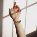 Miniatyrbilde 4 av 4: Natursten armbånd - kvinners naturlige perle armbånd - Sett med to armbånd med treets liv og bladtilbehør U