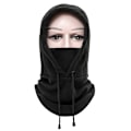 Pikkukuva 1 / 5: （Musta）Pehmeä Kaulaliina Balaclava Lämpimämpi Huppu Ulkoilma Urheilu Tuulenpitävä C