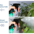 Miniatyrbillede 4 af 5: 2 stk. 500 ml tomme sprayflasker med justerbart sprayhoved til