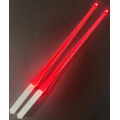 Miniatyrbilde 1 av 4: LED-lysende spisepinner, ett par, lysende lyssabel spisepinner, gjenbrukbare red