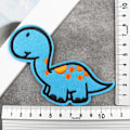 Miniatyrbilde 2 av 5: Dinosaur Jern-på-lapp, 24 STK Dinosaur Lapp Klistremerke Applikasjon Broderte Lapper Dekorasjonslapper for Klær Hatt T-skjorte V