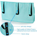 Miniatyrbilde 2 av 5: Grønn Seng Organizer - 8 Lommer Sengside Henge Oppbevaringspose med Stropp for Mobiltelefon, Tablet, Bøker, Vev, Ideell for C