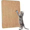 Miniatyrbillede 1 af 5: Kradsepost til katte, naturligt sisal katteunderlag, skridsikkert vandret