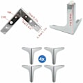 Miniatyrbillede 2 af 5: Moderne Trekantede Møbelben Metal Udskiftelige Møbelben Trekantede Møbelben Tv Seng Sofa Fødder Møbelbaser Sofa Bordben Diy St