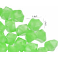 Pikkukuva 2 / 5: 300 kpl Valoivat Kivet Puutarhaan, Kivi Valoavat Puutarhaan, Koristeelliset Luminesoivat Kivet Fluoresoiva Sisustus, Ulkokäyttöön Puutarhaan Akvaarioon (14x11mm, vihreä)