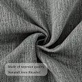 Miniatyrbild 3 av 5: Glidande Sheer Gardiner Sheer Voile Linnegardiner Sheer Linnelook Vardagsrum Sheer Fönsterduk Dekorativ Sjal Sovrum Set om 2 132x160cm(bxh) D