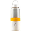 Miniatyrbild 1 av 5: USB Elektrisk Bärbar Blender Blender Juicer Maskin 550Ml Mini Handhållen Mat Smoothie Processor Personlig Juicer Gul