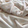 Miniatyrbillede 3 af 5: Mikrofiber Fleece Tæppe Tekstil Sengetæppe 100X75Cm Stor Tyk Fleece Sofa Tæppe Lille Tæppe til Børn, C