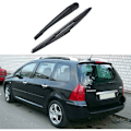 Miniatyrbild 2 av 5: Bakre torkarblad, bakre torkararmar + blad, för Peugeot 307 2001-2008 bakre fönster (längd: 33,8 cm)