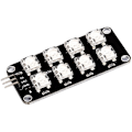 Miniatyrbillede 2 af 4: LED-lysemittermodul Piranha 2X4 Hvidt lys
