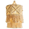 Miniatyrbild 3 av 5: 2 st Handgjorda Väggbonader Macrame Lampskärmar Boho Dekoration Hantverk Fransbonad Bakgrund Sänggavel Väggdekoration