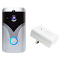 Miniatyrbillede 1 af 5: M20 Smart WiFi Dørklokke Trådløs Videodørtelefon Dørklokkesikkerhedskamera PIR Klokken Fjernvækning Videodørklokke