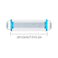 Miniatyrbillede 2 af 5: LED-akvariebelysning, LED-akvarielampe, 18-58 cm meget tynd LED-lampe til akvarium til belysning