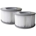 Miniatyrbillede 1 af 3: Spa-pumpe og filter, Sæt med 2 filterpatroner til oppustelig spa