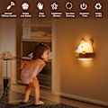 Miniatyrbillede 2 af 5: Baby Natlampe, Soveværelses Natlampe, Bærbar Natlampe til Børn, Bærbar USB Opladning Natlampe Gult Lys til Læsning, Søvn og Afspænding