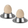 Miniatyrbilde 1 av 5: Eggkoppholder, Eggkoppholder i rustfritt stål for hardkokte og mykkokte egg, Kjøkkendisplay