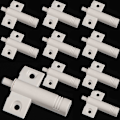 Miniatyrbild 1 av 5: 10 st Möbeldörr Dämpare Skåp Touch Release Spärrar Push System Buffert Icke-Magnetiska Dörrstängare för Skåp Garderob Tryck för att Öppna System