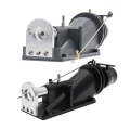 Miniatyrbilde 4 av 5: Spray Pump Power Jet Thruster 40mm 3-Blade Propeller Coupling og 775 Motor for RC Reaction Boat, Svart