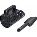 Miniatyrbillede 1 af 5: Metaldetektor Strandskovl og Sand Scoop Detecting Tool Ultra Letvægts 304 Rustfrit Stål Metaldetektor til Metaldetektering