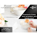 Miniatyrbild 5 av 5: Nagelbands pusher i rostfritt stål med 2 sidor