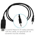 Miniatyrbild 5 av 5: CI-V USB-gränssnittskabel för Icom CT-17 Radio IC-706