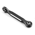 Miniatyrbilde 1 av 5: Aluminiumslegering Servo Styrestang for 1/5 Xmaxx 6S 8S RC Monster Truck Oppgraderingsdeler, Svart
