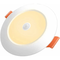 Miniatyrbilde 1 av 5: LED Nedfelt Spotlys 12W Varmt Hvit 3000K Bevegelsessensor LED Slank Nedlys Diameter 105mm