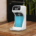 Miniatyrbillede 5 af 5: Digitalt infrarødt termometer Kontakt 2 i 1 Håndvask Dispenser Termometro 1000Ml Drip