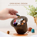 Miniatyrbillede 4 af 5: Kaffeopbevaringsboks Aftagelig og Praktisk Kaffe Kapselholder Mini Kaffeholder Opbevaringsboks