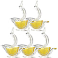 Miniatyrbillede 1 af 5: Manuel Citruspresser, Citruspresser til presning af juice, Akryl Manuel Citruspresser til skiver (5 stk.)