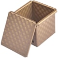 Miniatyrbillede 4 af 5: 2X Firkantet Brødform med Låg Toast Pullman Non-Stick Mini Box