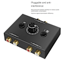 Miniatyrbillede 5 af 5: 2 i 1 ud Hurtig Audio Switcher Volumenstyring til Multi-Enhed Forbindelse Skift