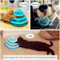 Miniatyrbild 3 av 4: Katt leksaker, 14-delad katt leksak kit med 4-lager katt labyrint leksak, boll leksak för kattunge katt lek, kattunge leksaker, interaktiva leksaker för inomhuskatter -