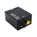 Miniatyrbillede 3 af 5: Digital optisk koaksial Toslink til RCA L/R 3,5 mm analog lydkonverteradapter