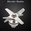 Pikkukuva 5 / 5: Blenderin terät TWK TM-767 TM-800 -767 -800 -mallille - Ruostumattomasta teräksestä valmistetut terät Blenderin varaosat