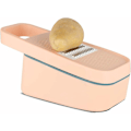 Miniatyrbilde 1 av 5: Multifunksjonell Grønnsakskutter – 4 Knivsett – Ergonomisk & Sikker Håndtak – Stor Lagringskapasitet – Matkvalitets Plastmateriale – Rustfritt Stål B