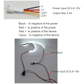 Miniatyrbillede 2 af 5: 2 stk. serie Dimmer Touch Switch DC3.7V 5V 12V trinløs Dimmer Sensor til LED-lys, RV, skab, skab og strimmel